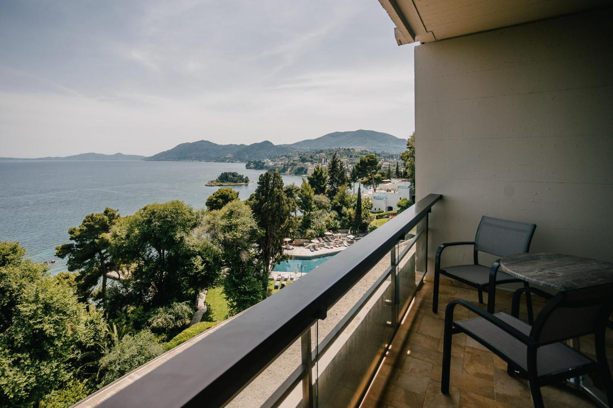Corfu Holiday Palace Perama  Bagian luar foto View from the hotel