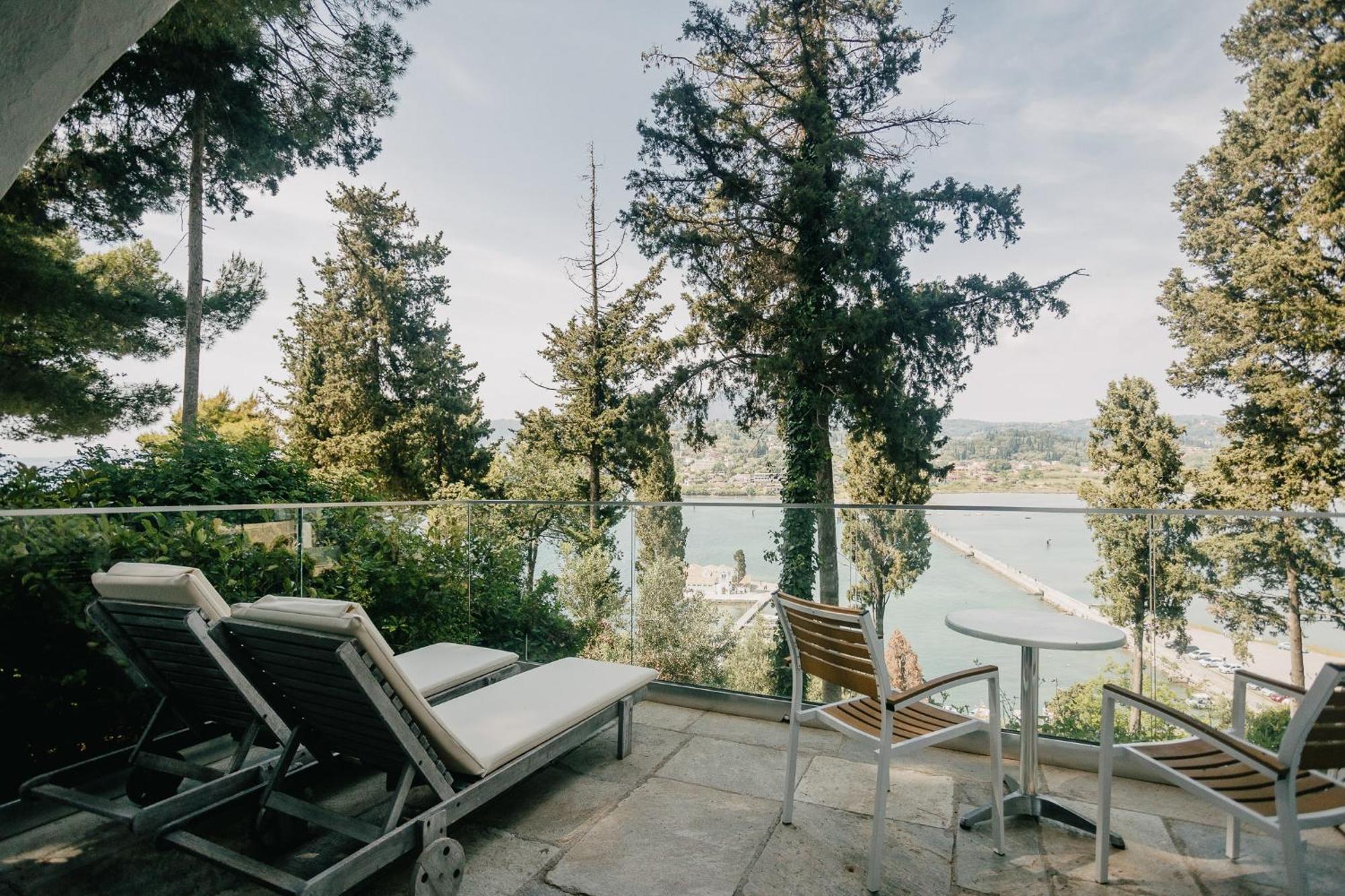 Corfu Holiday Palace Perama  Bagian luar foto View from the hotel